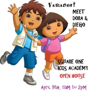 Dora and Diego invitation